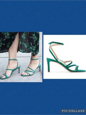 INEZ Sofia Strappy Heels Sandals